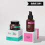 Pack shot of 001-Pu Purifying Facial and 004-Br Skin Brightening Cream