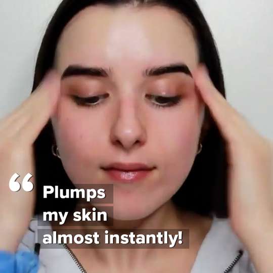 Video of @alexbaronemua applying the 003-Hy Hydrating Face Cream. Quote in caption: 