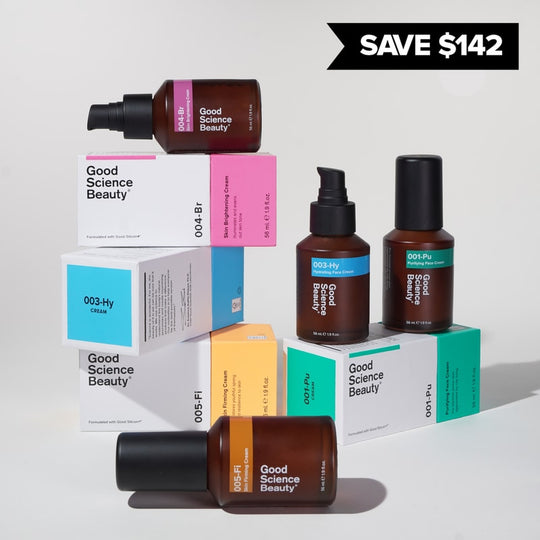 Pack shot of Good Science Beauty Collection bundle